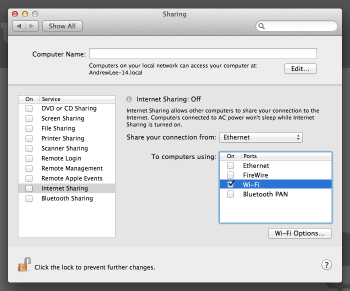 Mac App To Share Wifi